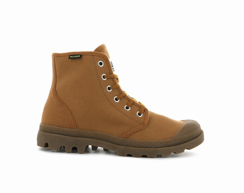 Palladium Pampa Hi Originale Mens Boots Brown Australia [OTFSVC-524]